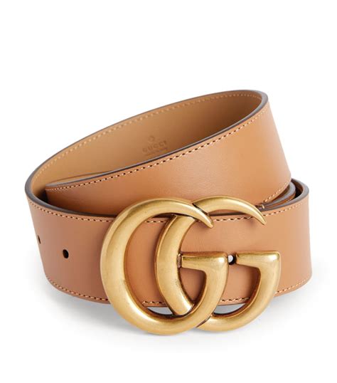 tan gucci belt
